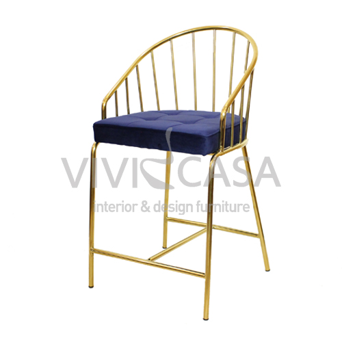 Nest Brass Bar Chair(둥지 브라스 바 체어)